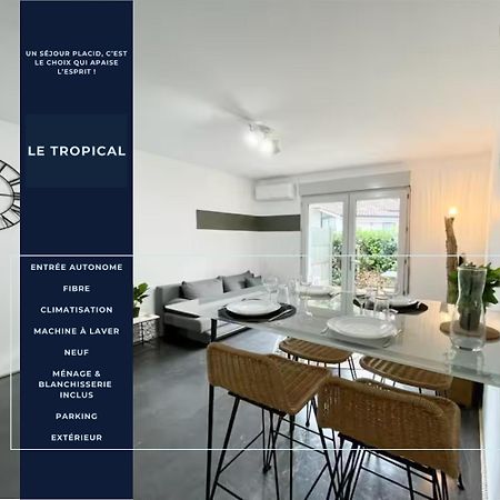 מון-דה-מרסן Le Tropical - Clim - Terrasse - Parking - Spacieux מראה חיצוני תמונה